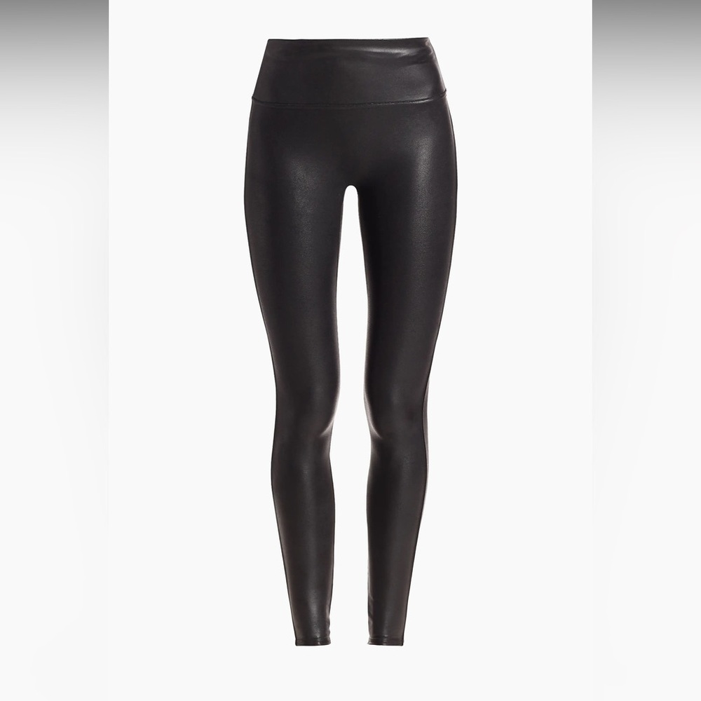 Spanx Faux Leather Leggings Size Medium